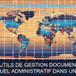 Illustration pour Non spécifié (poste contractuel administratif dans un service de greffe judiciaire): Modernisation des outils de gestion documentaire et bureautique