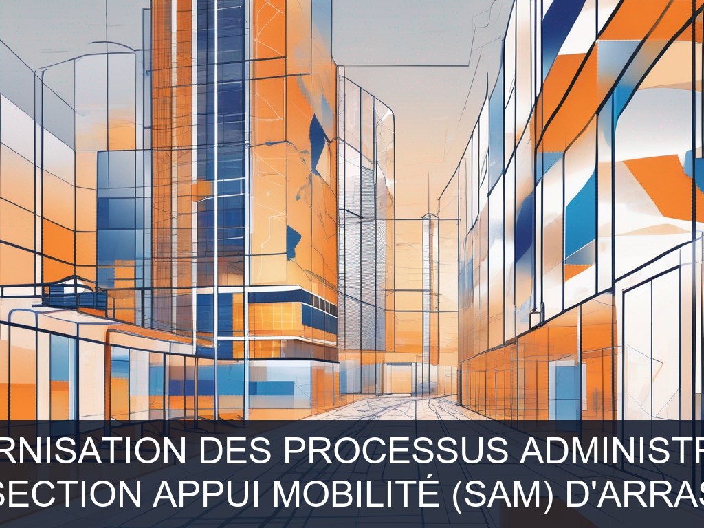 Illustration pour Section Appui Mobilité (SAM) d'Arras: Modernisation des processus administratifs