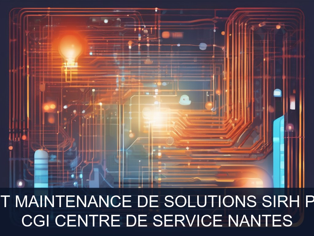 Illustration pour CGI Centre de service Nantes: Intégration et maintenance de solutions SIRH performantes (Potentiel à Court Terme)