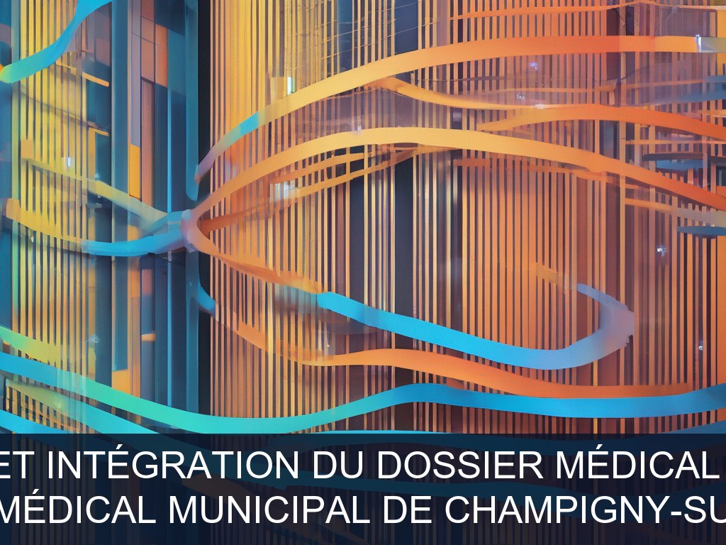 Illustration pour Service Médical Municipal de Champigny-sur-Marne: Optimisation et intégration du Dossier Médical Informatique (Potentiel à Court Terme)