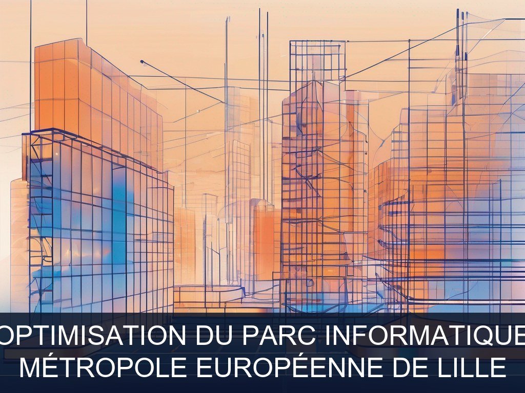 Illustration pour Métropole Européenne de Lille: Optimisation du parc informatique (Potentiel à Court Terme)