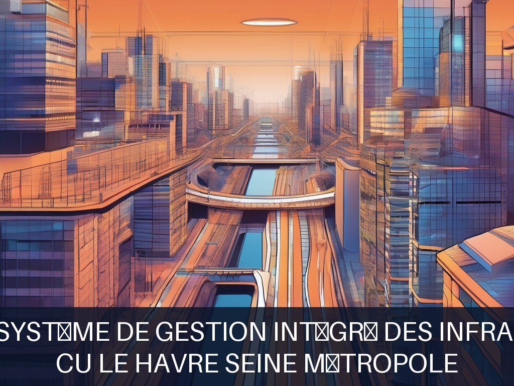 Illustration pour CU Le Havre Seine Métropole: Développement d'un système de gestion intégré des infrastructures urbaines