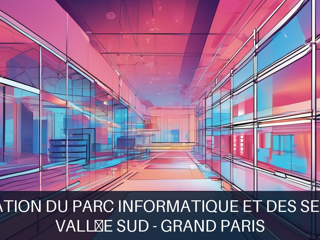 Illustration pour Vallée Sud - Grand Paris: Optimisation du parc informatique et des services IT (Potentiel à Court Terme)