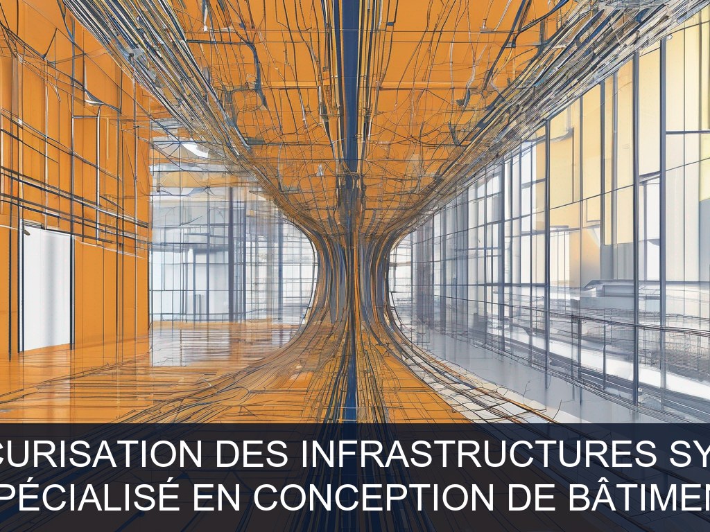 Illustration pour Bureau d’études tous corps d’état spécialisé en conception de bâtiments publics, tertiaires et industriels: Optimisation et sécurisation des infrastru