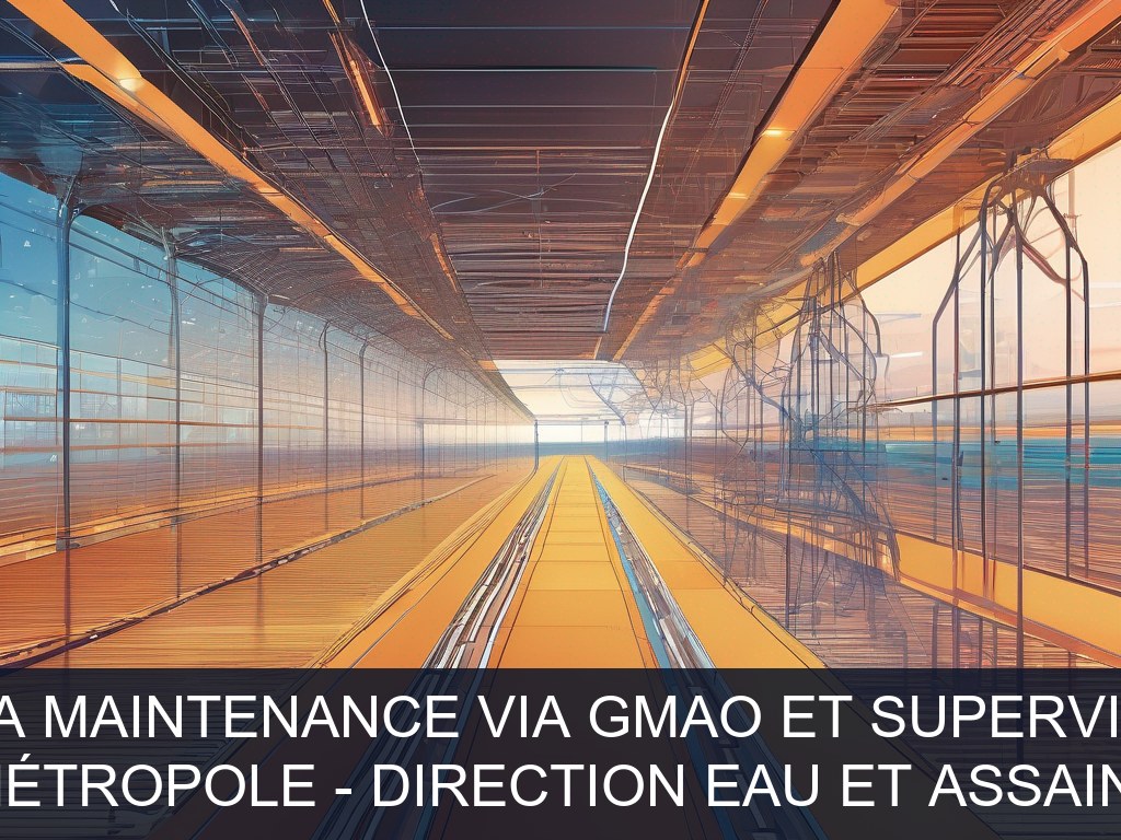 Illustration pour Le Mans Métropole - Direction Eau et Assainissement: Optimisation de la maintenance via GMAO et supervision automatisée (Potentiel à Court Terme)