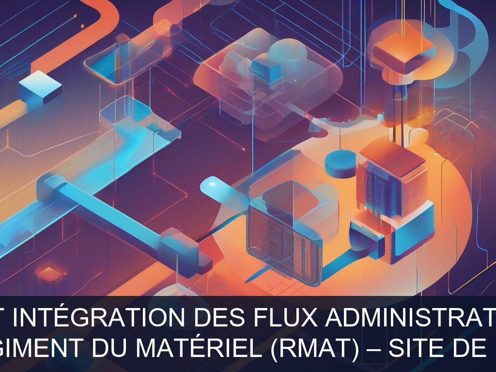 Illustration pour 3e régiment du matériel (RMAT) – Site de Muret: Automatisation et intégration des flux administratifs et logistiques (Potentiel à Court Terme)