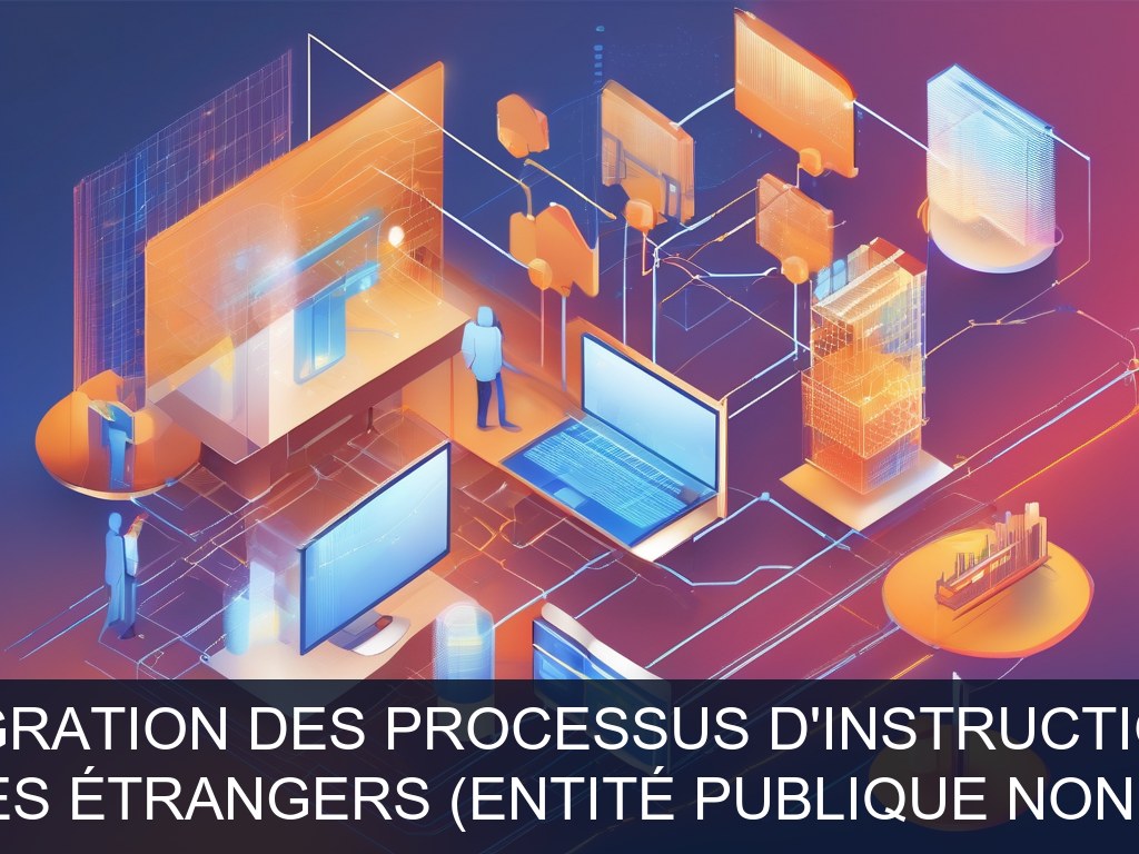 Illustration pour Bureau des étrangers (entité publique non précisée): Automatisation et intégration des processus d'instruction des titres de séjour (Potentiel à Court