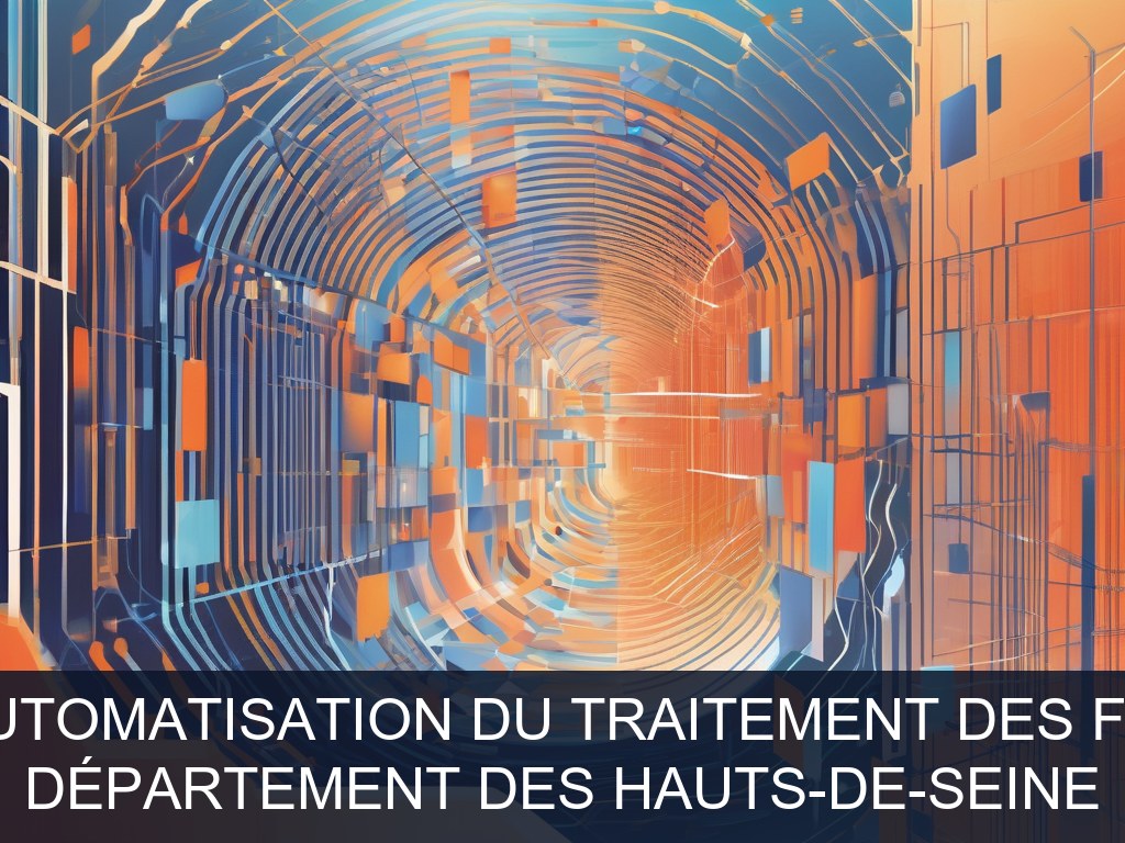 Illustration pour Département des Hauts-de-Seine: Optimisation et automatisation du traitement des factures sociales (Potentiel à Court Terme)