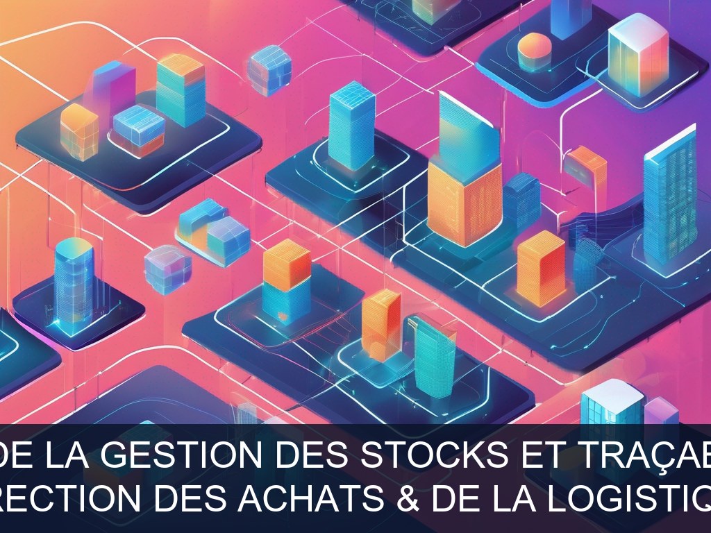 Illustration pour Direction des Achats & de la Logistique: Modernisation de la gestion des stocks et traçabilité numérique (Potentiel à Court Terme)