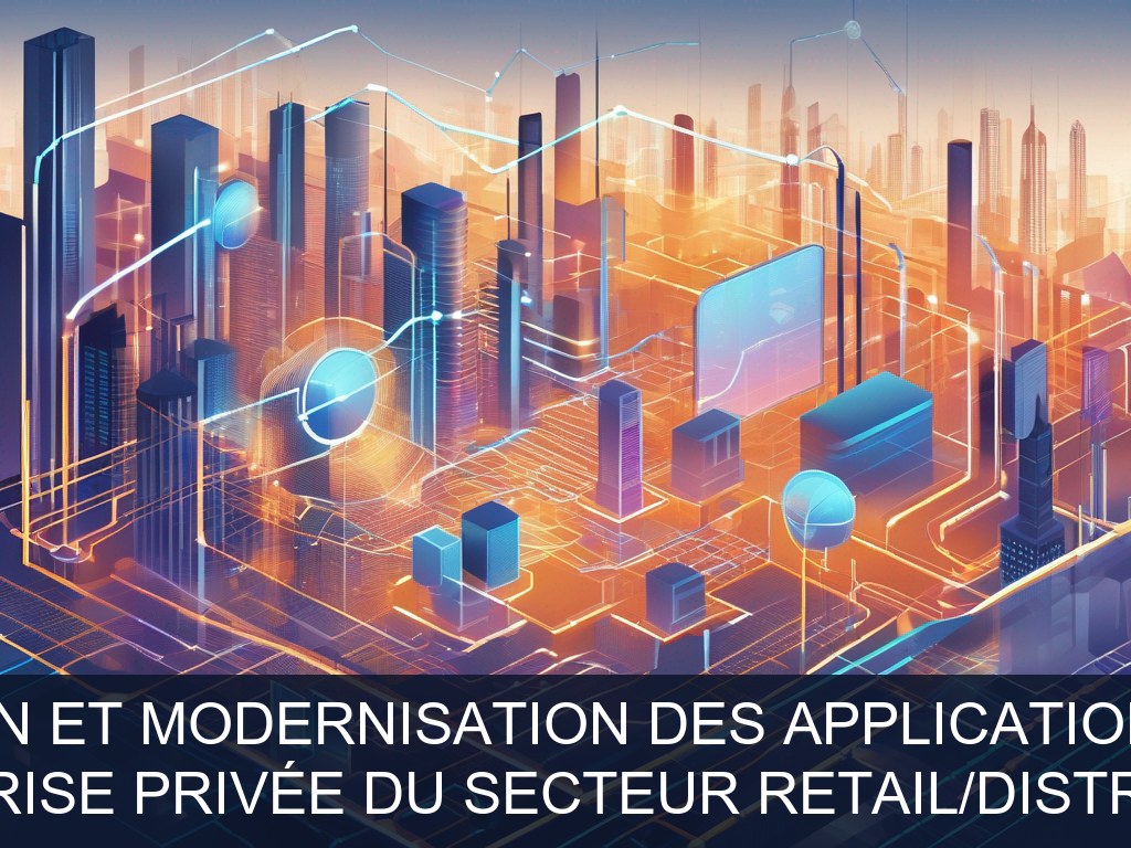 Illustration pour Entreprise privée du secteur Retail/Distribution: Optimisation et modernisation des applications internes (Potentiel à Court Terme)