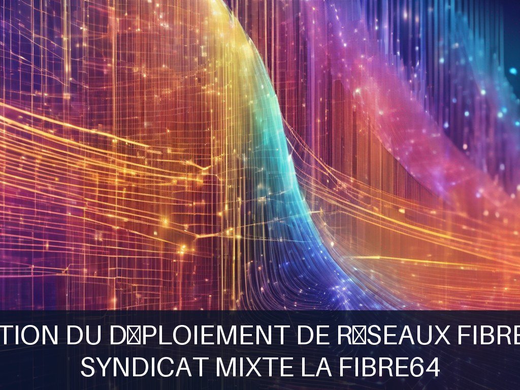 Illustration pour Syndicat Mixte La Fibre64: Optimisation du déploiement de réseaux fibre optique (Potentiel à Court Terme)