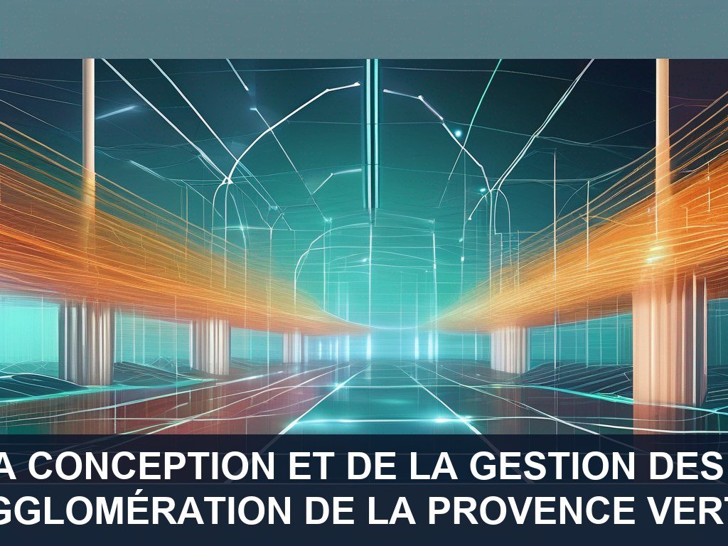 Illustration pour Agglomération de la Provence Verte: Optimisation de la conception et de la gestion des infrastructures