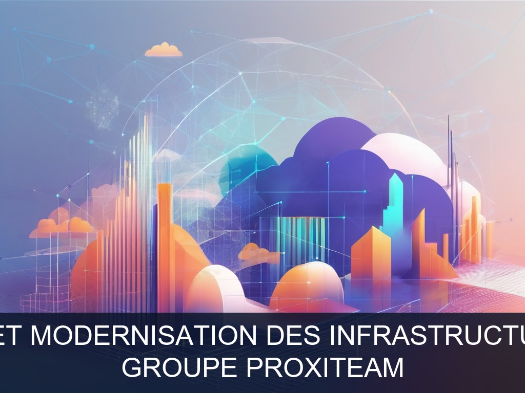 Illustration pour Groupe Proxiteam: Audit et modernisation des infrastructures IT (Potentiel à Court Terme)