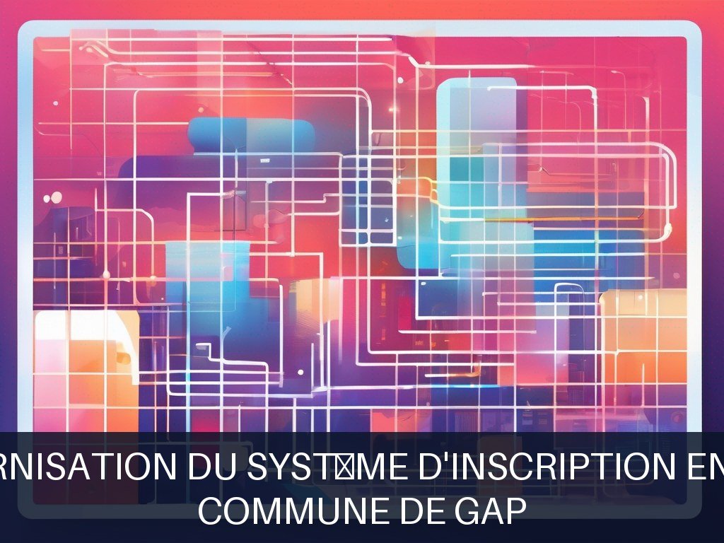 Illustration pour Commune de Gap: Modernisation du système d'inscription en ligne (Potentiel à Court Terme)