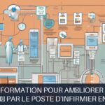 Illustration pour CHU ou établissement de santé concerné par le poste d'infirmier en chirurgie plastique et maxillo-faciale: Développement d'un système d'information po