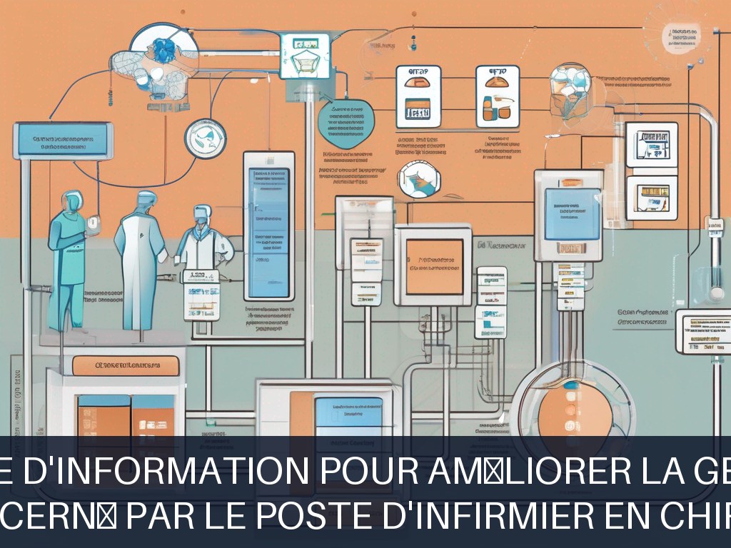 Illustration pour CHU ou établissement de santé concerné par le poste d'infirmier en chirurgie plastique et maxillo-faciale: Développement d'un système d'information po