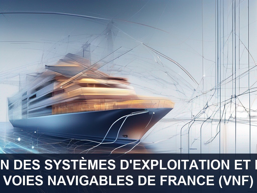Illustration pour Voies Navigables de France (VNF): Modernisation des systèmes d'exploitation et de navigation