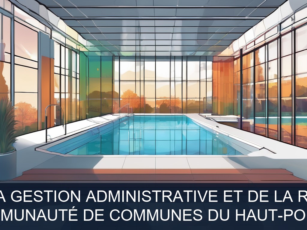 Illustration pour Communauté de Communes du Haut-Poitou: Optimisation de la gestion administrative et de la régie de la piscine
