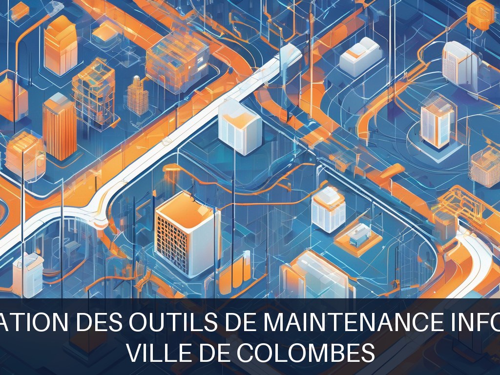 Illustration pour Ville de Colombes: Modernisation des outils de maintenance informatique