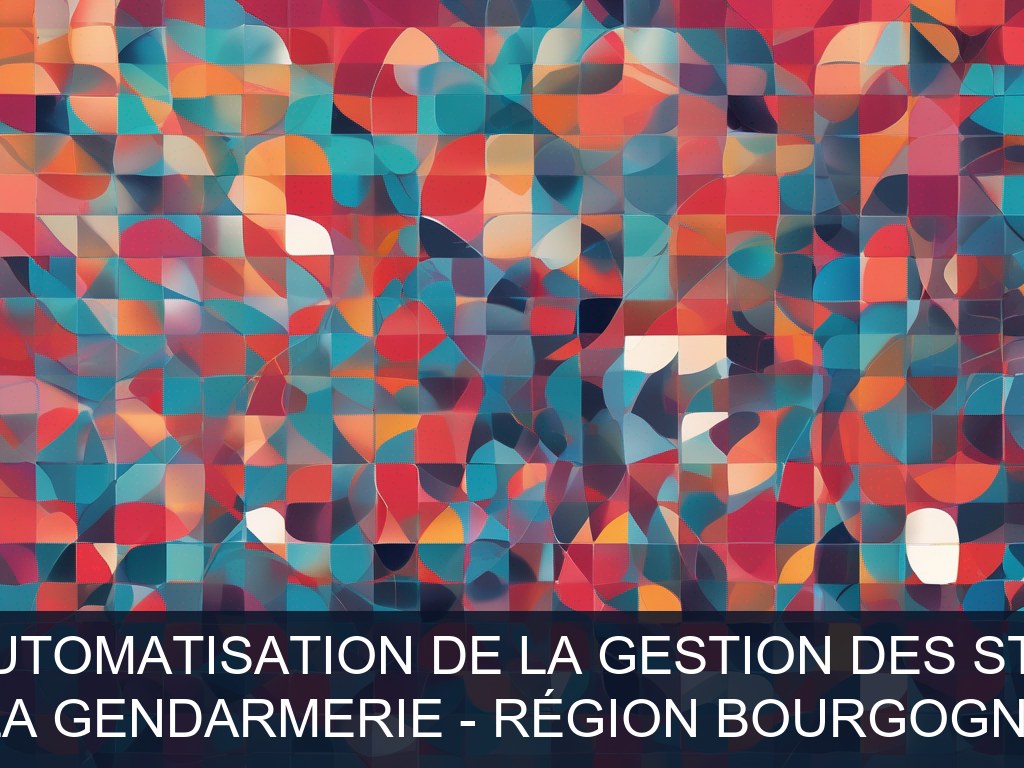 Illustration pour Cercle Mixte de la Gendarmerie - Région Bourgogne-Franche-Comté: Digitalisation et automatisation de la gestion des stocks alimentaires
