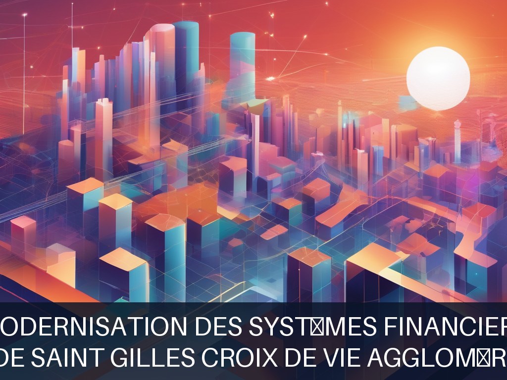 Illustration pour Pays de Saint Gilles Croix de Vie Agglomération: Modernisation des systèmes financiers