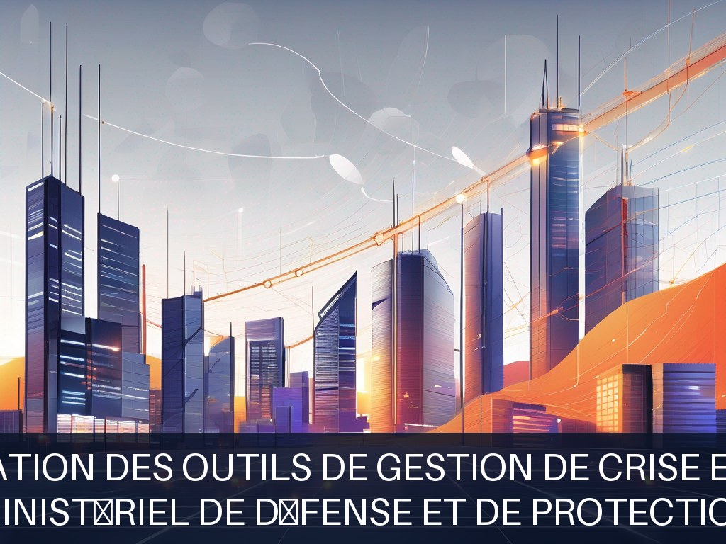 Illustration pour Service Interministériel de Défense et de Protection Civile (SIDPC): Modernisation des outils de gestion de crise et d’alerte (Potentiel à Court Terme