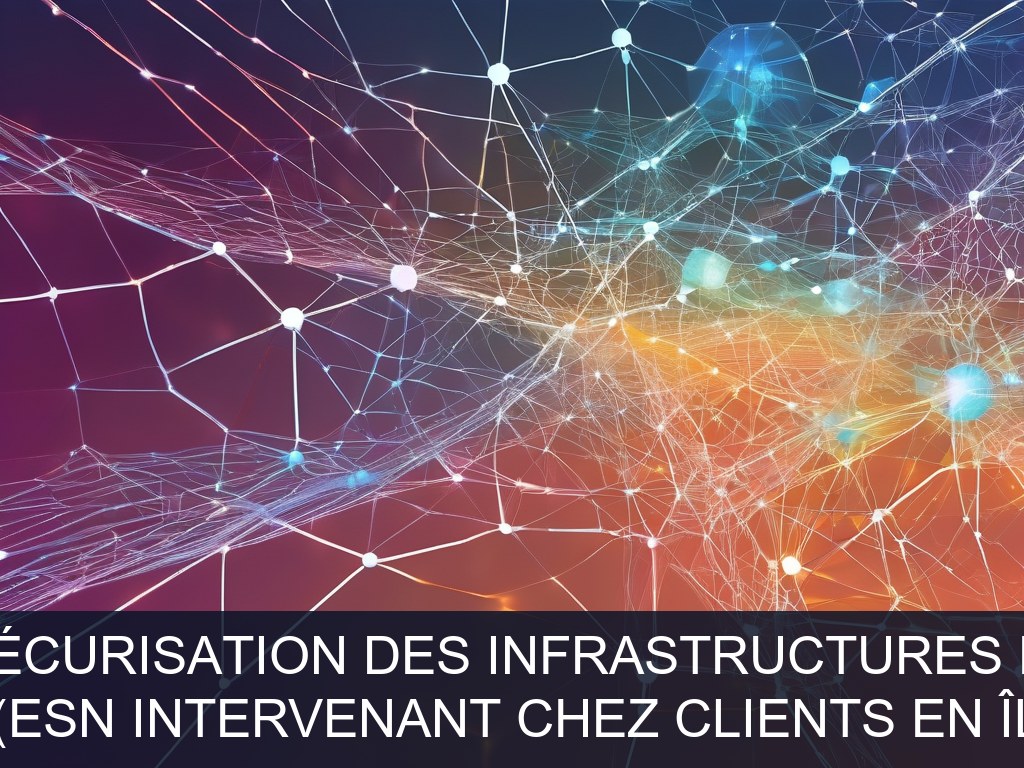 Illustration pour Non spécifié (ESN intervenant chez clients en Île-de-France): Modernisation et sécurisation des infrastructures réseaux multi-sites (Potentiel à Court