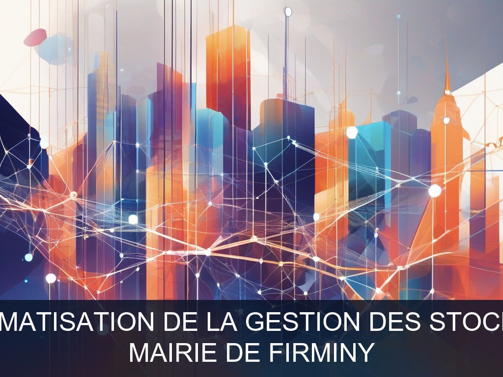 Illustration pour Mairie de Firminy: Digitalisation et automatisation de la gestion des stocks et marchés publics