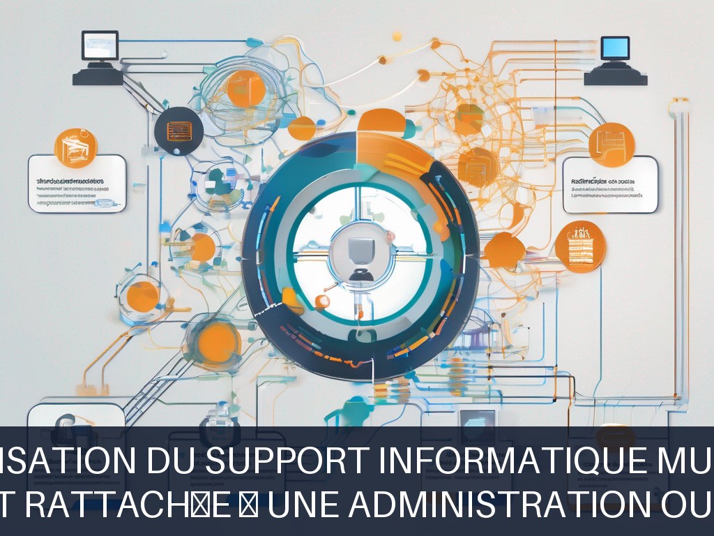 Illustration pour Unité Support Informatique Nanterre (probablement rattachée à une administration ou collectivité territoriale, non précisée dans l'offre): Modernisati