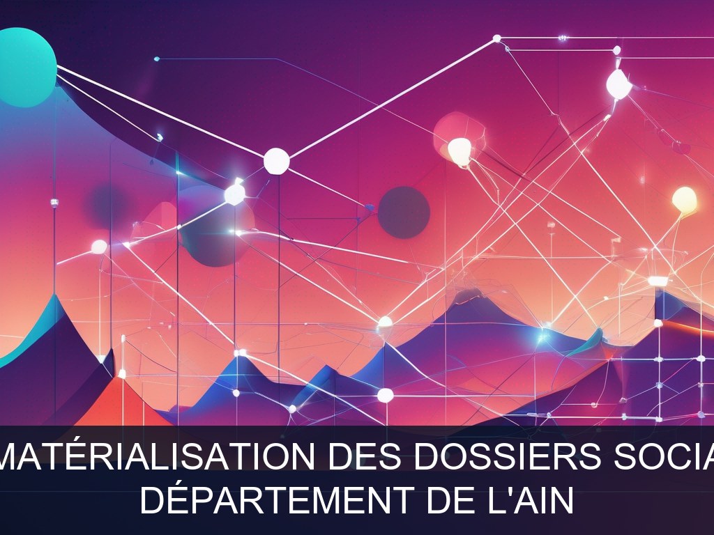 Illustration pour Département de l'Ain: Dématérialisation des dossiers sociaux (Potentiel à Court Terme)