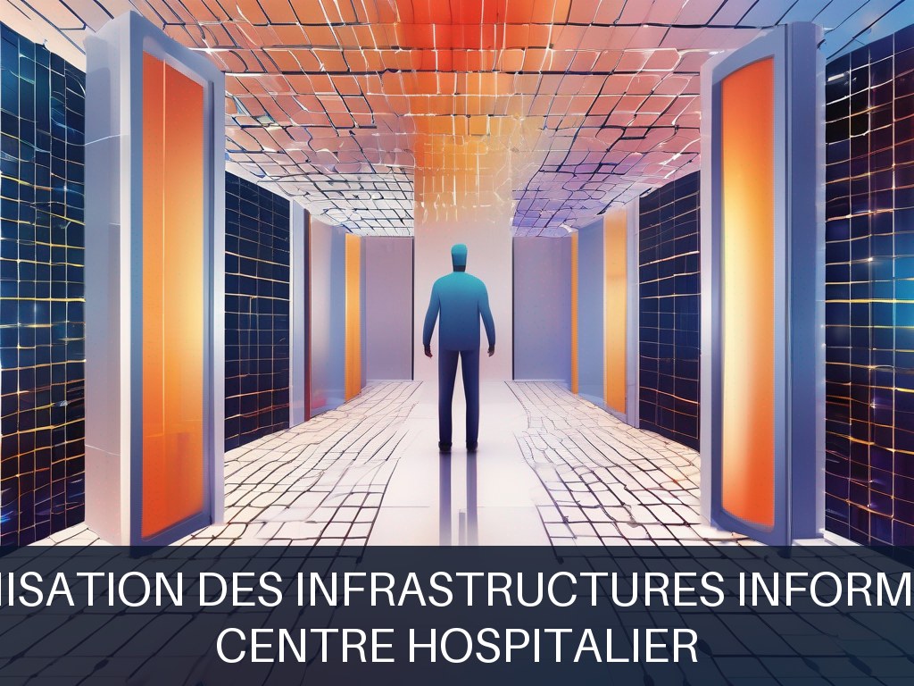 Illustration pour Centre Hospitalier: Modernisation des infrastructures informatiques (Potentiel à Court Terme)
