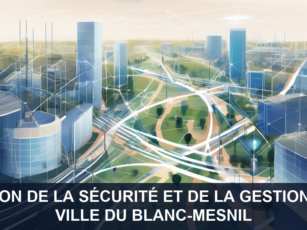 Illustration pour Ville du Blanc-Mesnil: Amélioration de la sécurité et de la gestion des parcs