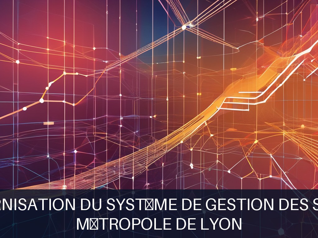 Illustration pour Métropole de Lyon: Modernisation du système de gestion des stocks (Potentiel à Court Terme)