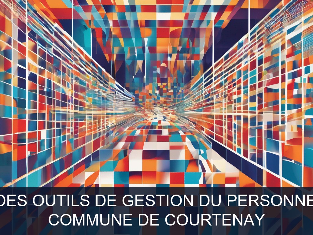 Illustration pour Commune de Courtenay: Modernisation des outils de gestion du personnel et des stocks