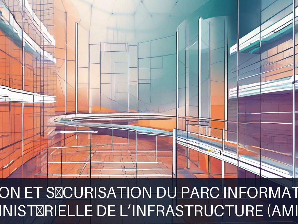 Illustration pour Académie Ministérielle de l’Infrastructure (AMI) / Ministère: Modernisation et sécurisation du parc informatique de l’AMI (Potentiel à Court Terme)
