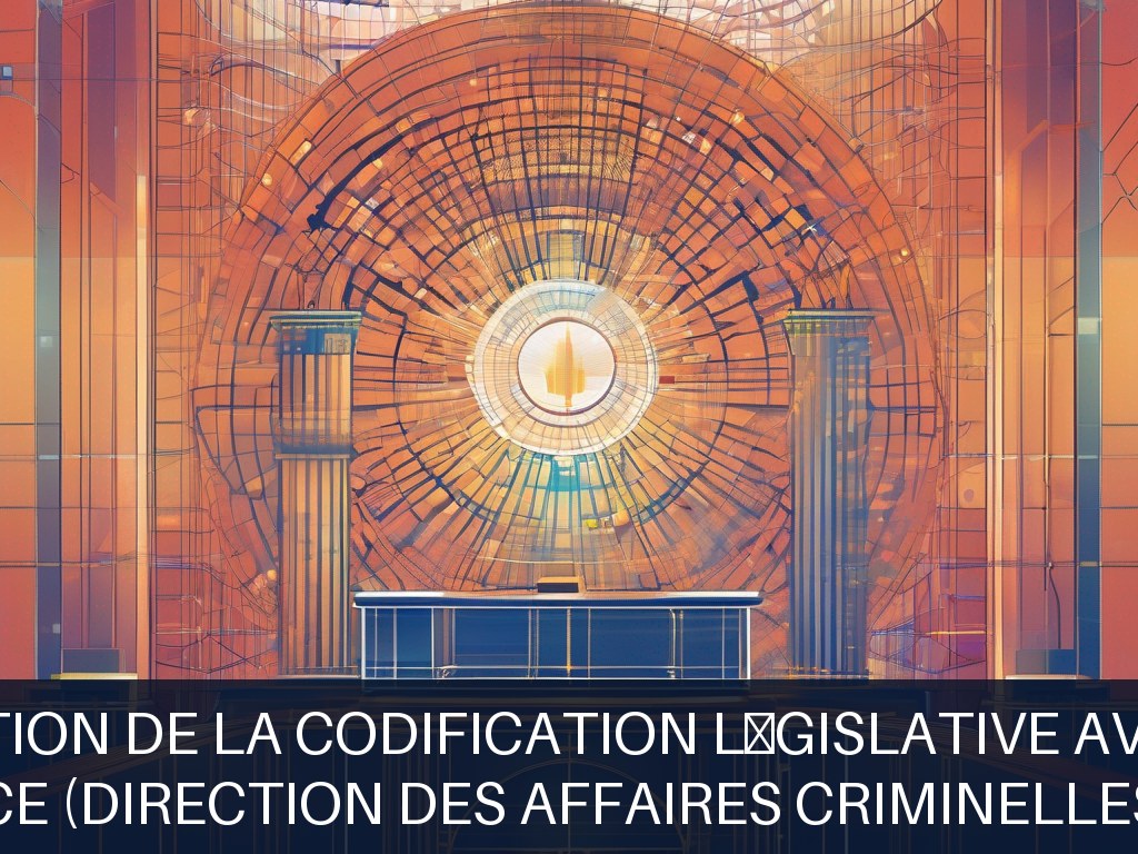 Illustration pour Ministère de la Justice (Direction des Affaires Criminelles et des Grâces, DACG): Automatisation de la codification législative avec MAGICODE (Opportu