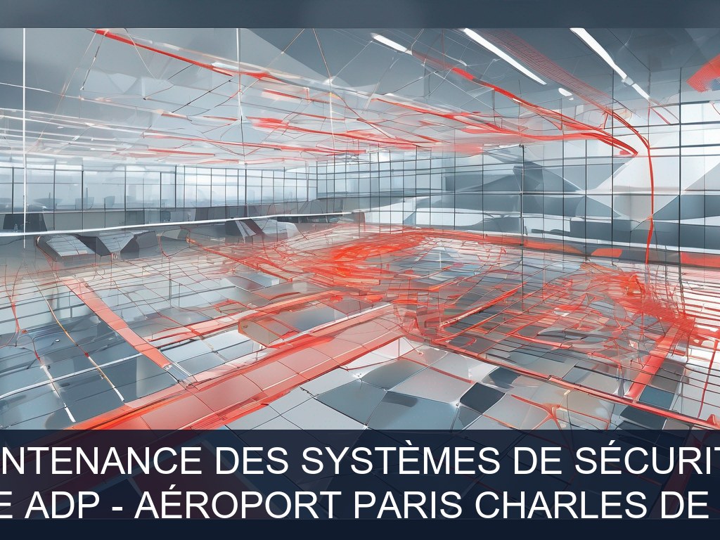 Illustration pour Groupe ADP - Aéroport Paris Charles de Gaulle: Modernisation et maintenance des systèmes de sécurité incendie et sûreté (Potentiel à Court Terme)