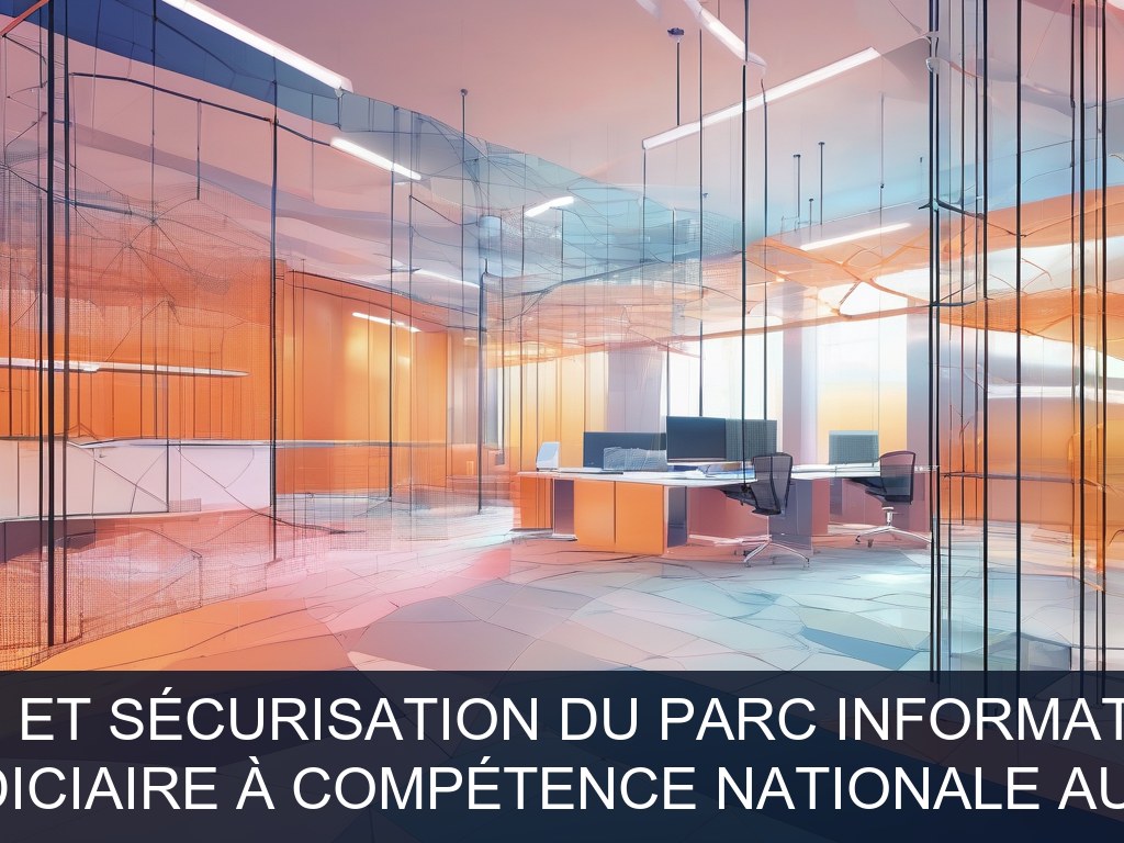 Illustration pour OLTIM - Office judiciaire à compétence nationale au sein de la DNPAF: Modernisation et sécurisation du parc informatique de l'OLTIM (Potentiel à Court
