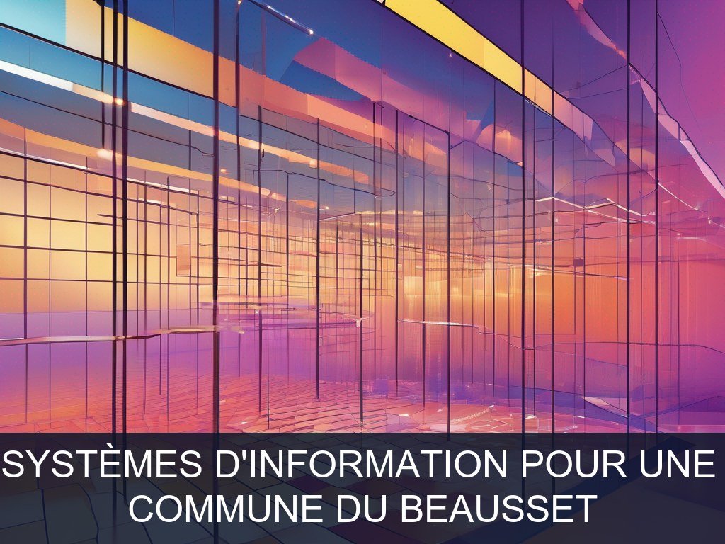 Illustration pour Commune du Beausset: Modernisation des systèmes d'information pour une meilleure sécurité (Potentiel à Court Terme)