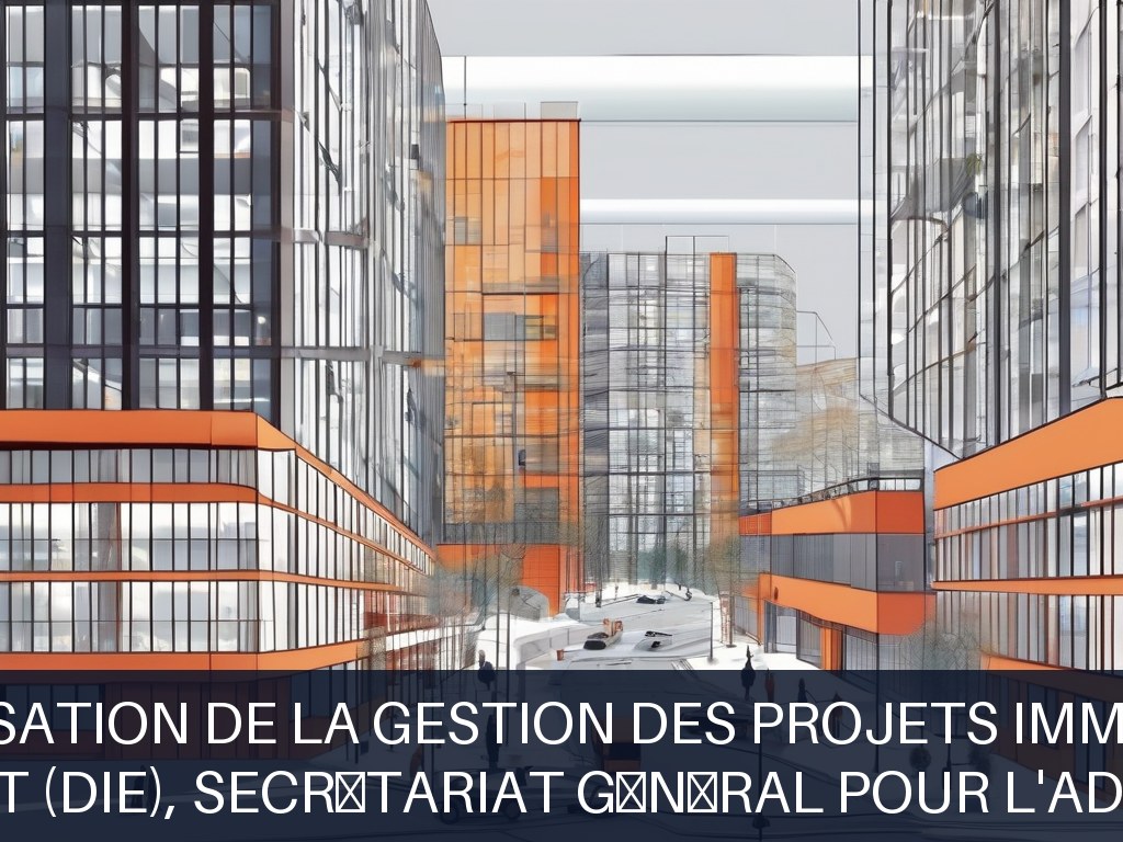 Illustration pour Direction de l'Immobilier et de l'Environnement (DIE), Secrétariat Général pour l'Administration du Ministère de l'Intérieur (SGAMI): Digitalisation d