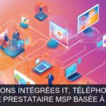 Illustration pour Société prestataire MSP basée à Annecy: Commercialisation de solutions intégrées IT, téléphonie IP et impression managée (Potentiel à Court Terme)