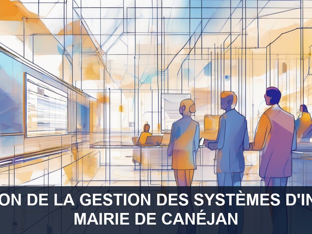 Illustration pour Mairie de Canéjan: Amélioration de la gestion des systèmes d'information