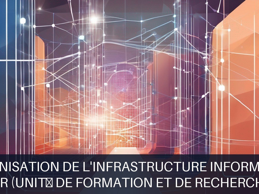Illustration pour UFR (Unité de Formation et de Recherche): Modernisation de l'infrastructure informatique (Potentiel à Court Terme)