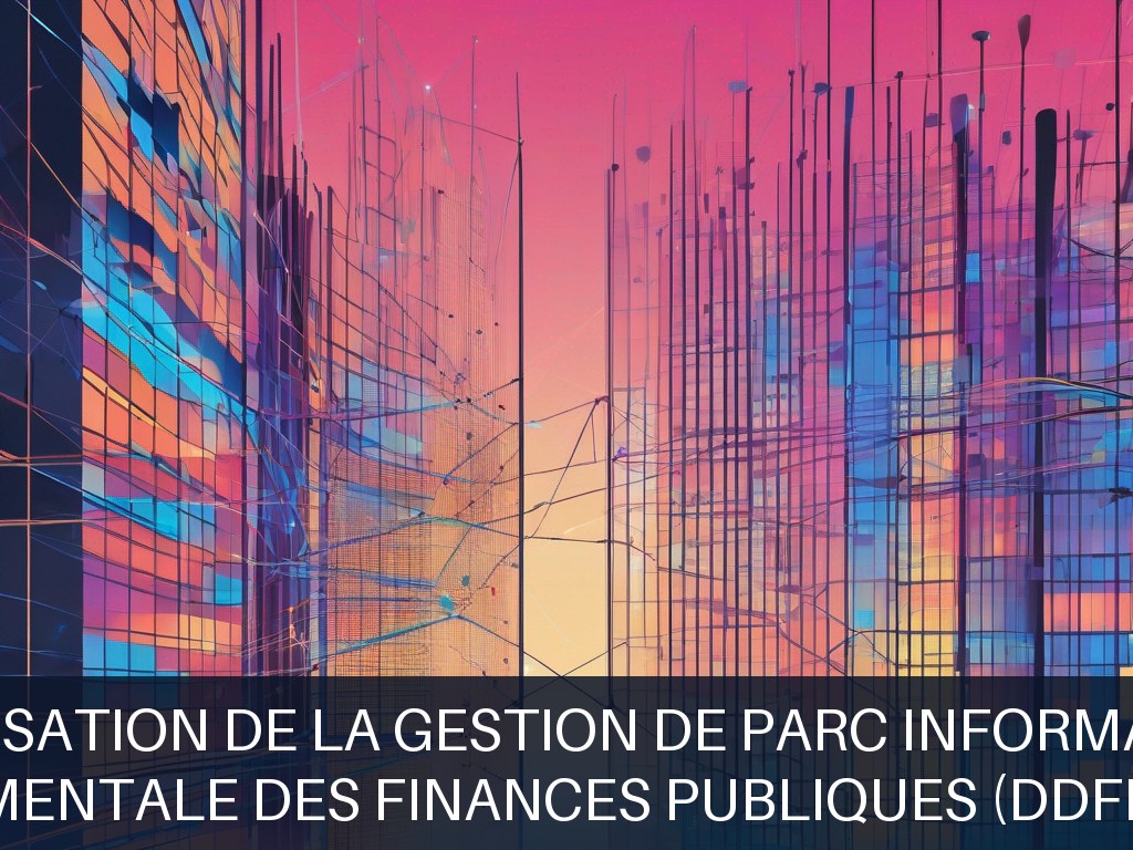 Illustration pour Direction Départementale des Finances Publiques (DDFiP) de Maine et Loire: Optimisation de la gestion de parc informatique (Potentiel à Court Terme)