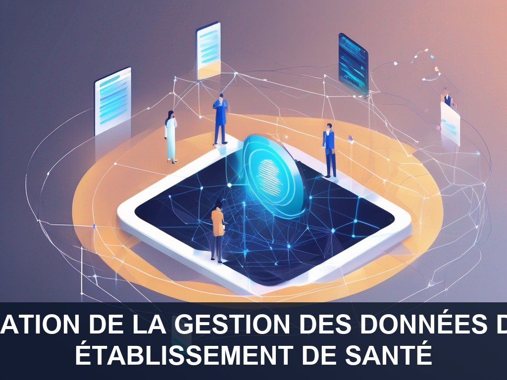 Illustration pour Établissement de santé: Amélioration de la gestion des données de santé
