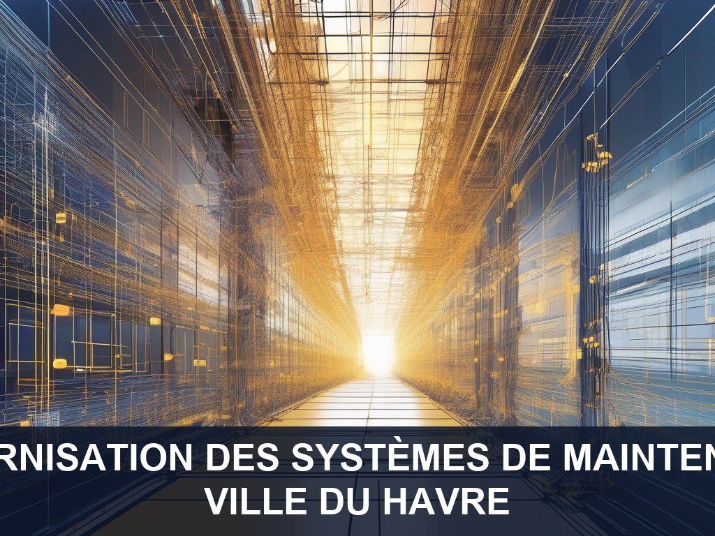 Illustration pour Ville du Havre: Modernisation des systèmes de maintenance