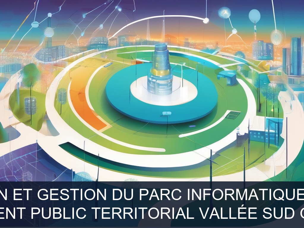 Illustration pour Etablissement Public Territorial Vallée Sud Grand Paris: Optimisation et gestion du parc informatique multi-sites (Potentiel à Court Terme)