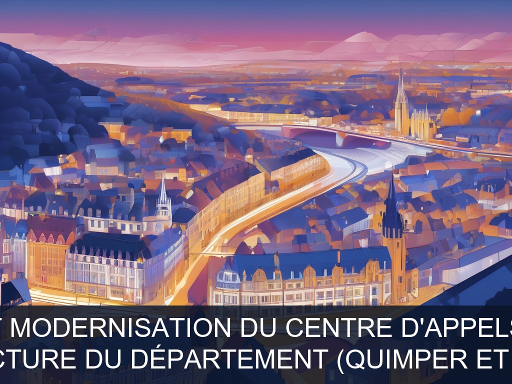 Illustration pour Préfecture du département (Quimper et Brest): Optimisation et modernisation du centre d'appels téléphonique (Potentiel à Court Terme)