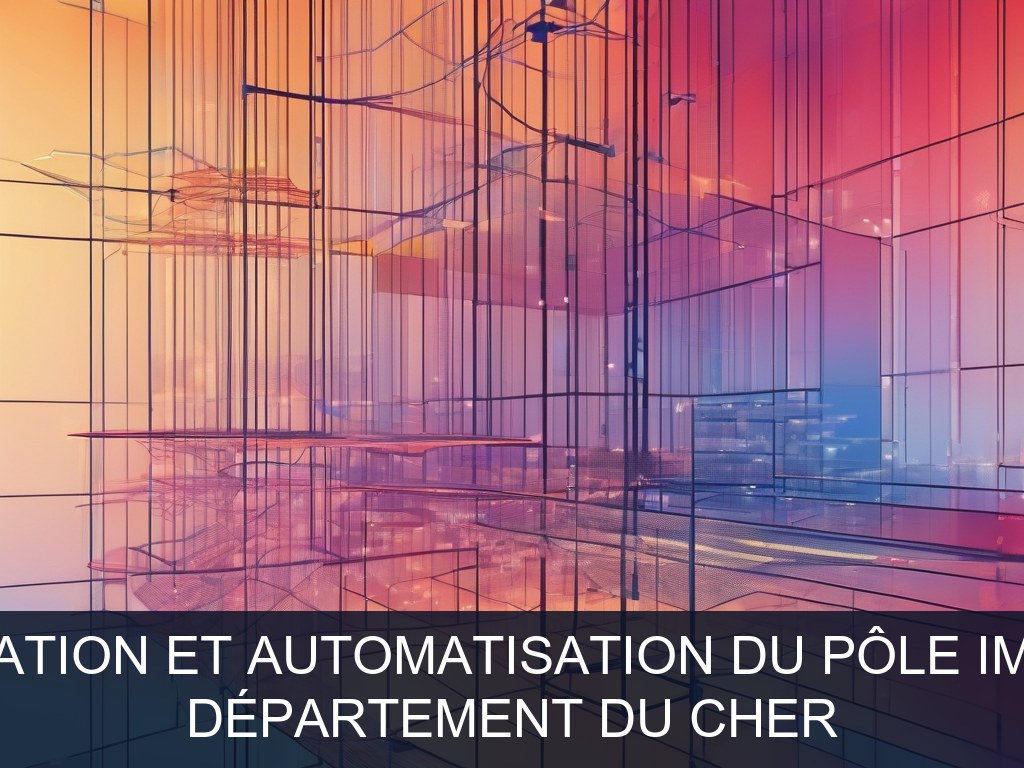 Illustration pour Département du Cher: Digitalisation et automatisation du pôle imprimerie
