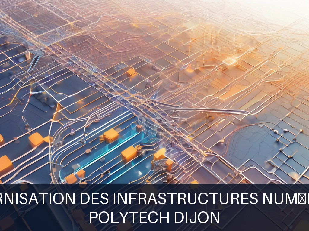 Illustration pour Polytech Dijon: Modernisation des infrastructures numériques